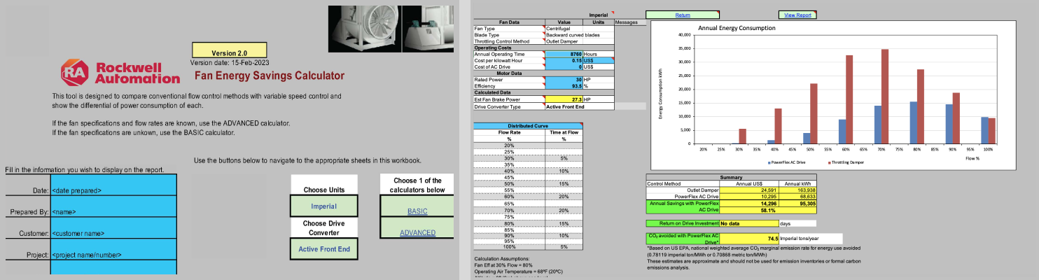 calculator landing page