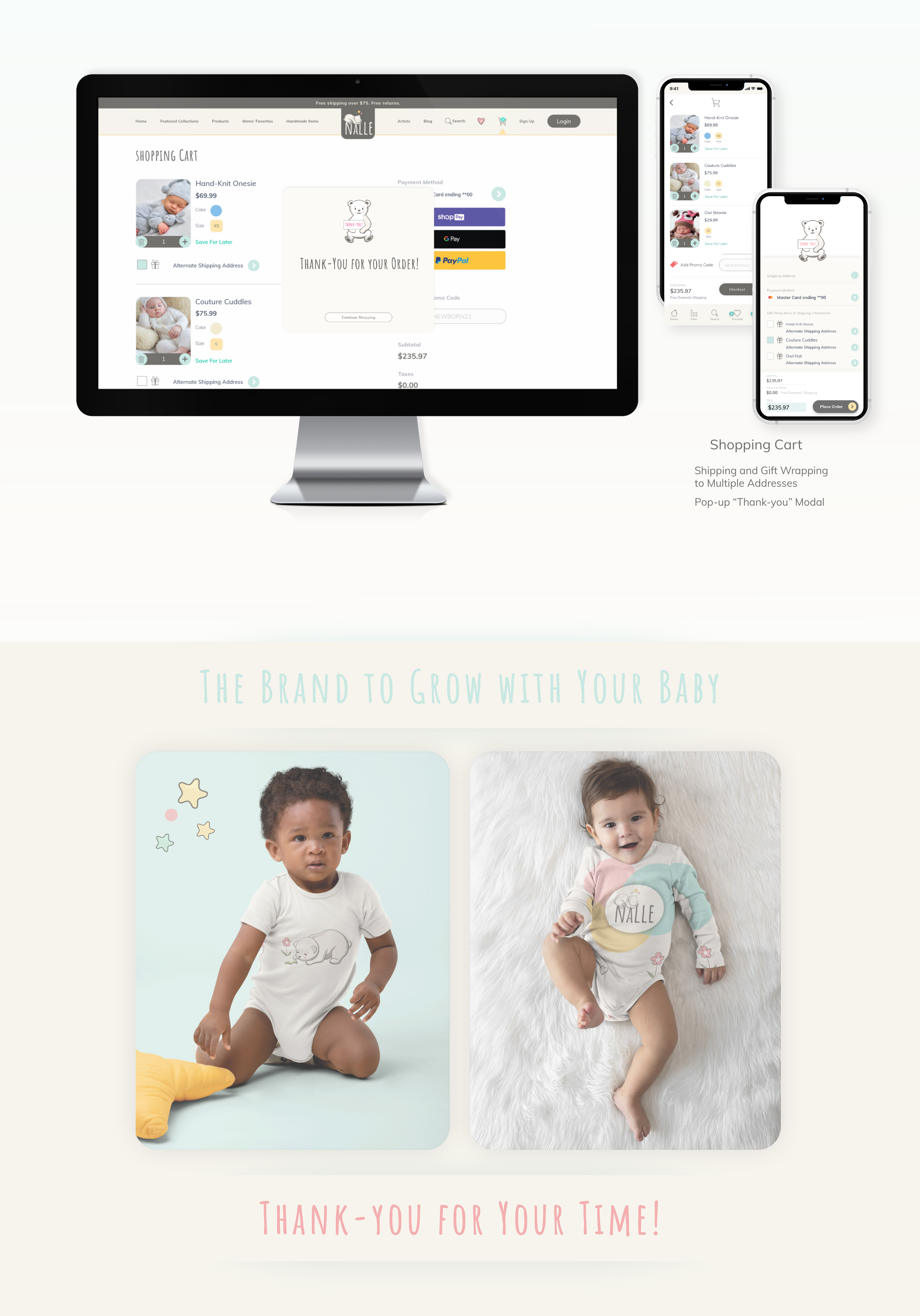 nalle portfolio screen 1